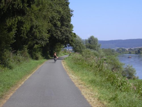 Fietspad Weser